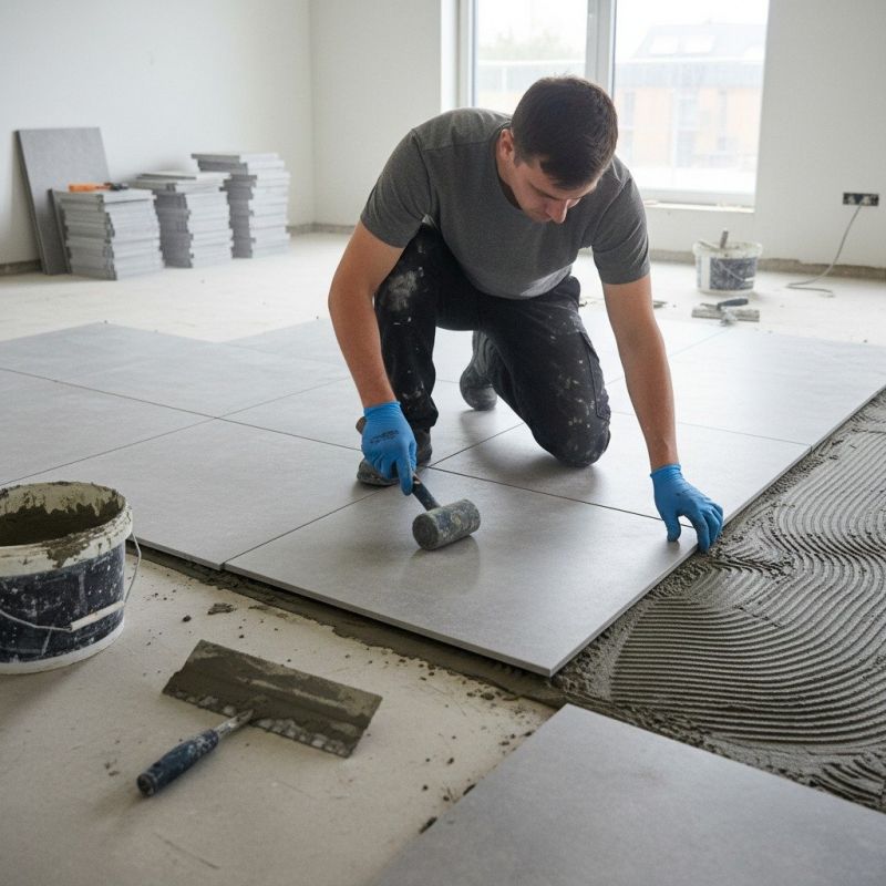 Cement Floor Installation