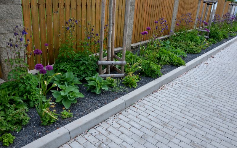 Concrete Flower Bed Edging