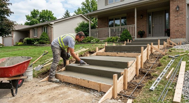 Concrete Steps Replacement in Denver, CO